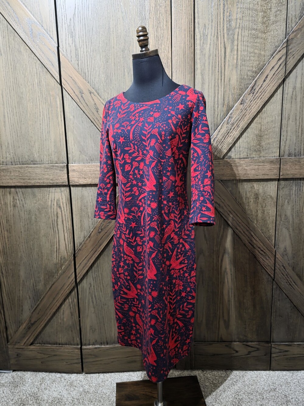 Boden Celestial Midi Shift Dress